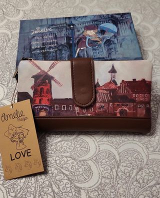 Cartera Amelie Prager con estampado