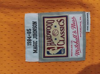 Camiseta Lakers Magic Johnson 32 Mitchell & Ness