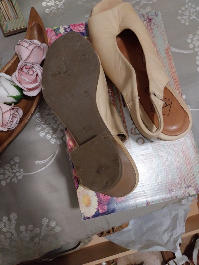 Zapatos Beige TOP3 SHOES