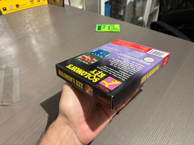 espectacular Solomon's Key Nintendo NES