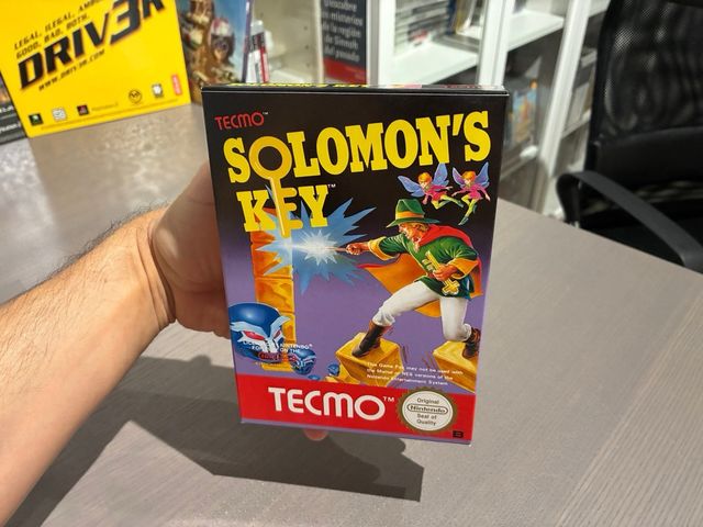 espectacular Solomon's Key Nintendo NES