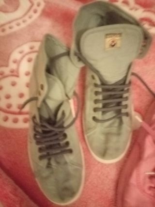 Bambas Victoria verdes y rosas