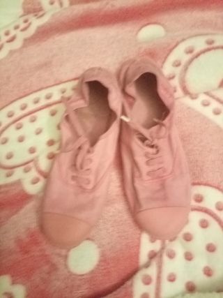 Bambas Victoria verdes y rosas