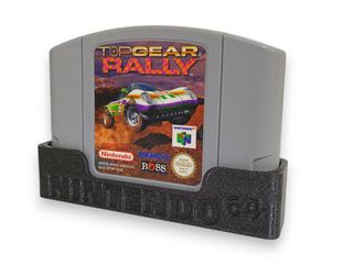 Espositore per giochi Nintendo 64 nero