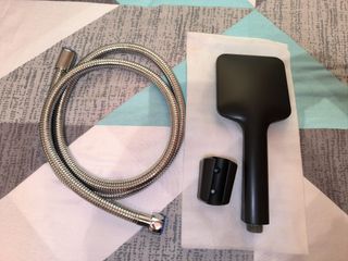 Conjunto Grifería Baño Negra