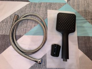 Conjunto Grifería Baño Negra