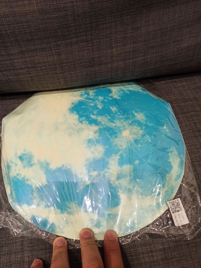 Adesivo decorativo luna fluorescente