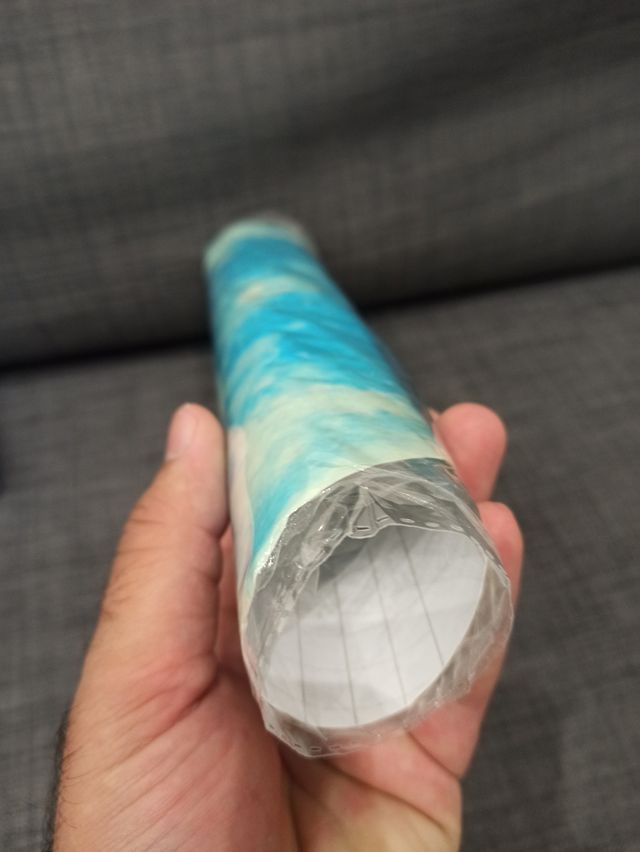 Adesivo decorativo luna fluorescente