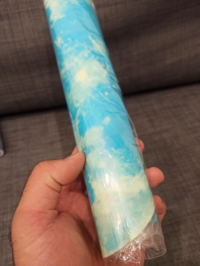 Adesivo decorativo luna fluorescente