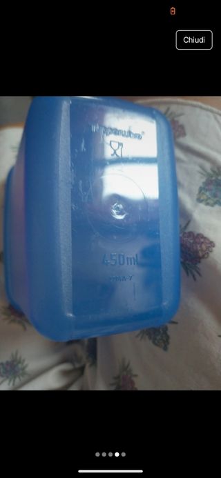 Contenitore dispensa Tupperware trasparente