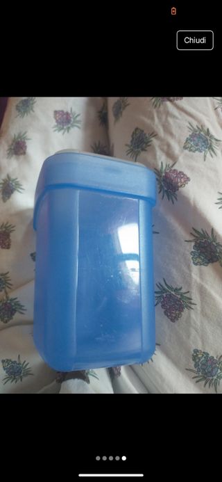 Contenitore dispensa Tupperware trasparente
