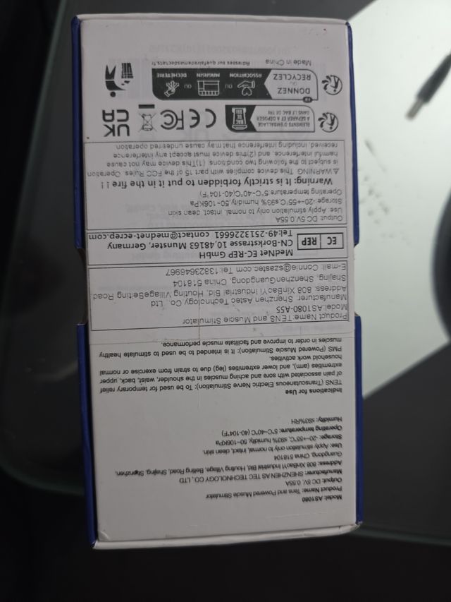 Estimulador muscular TENS