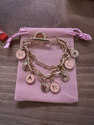 Pulsera Marc Jacobs Mujer Oro y Rosa