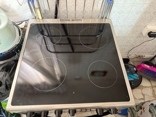 Cocina vitrocerámica zanussi 