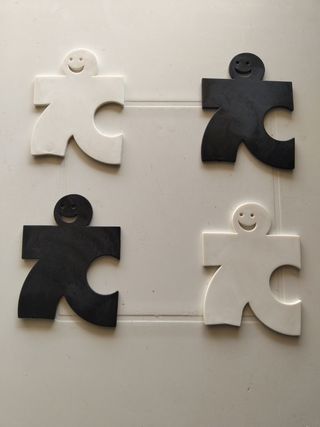 Posavasos originales de rompecabezas