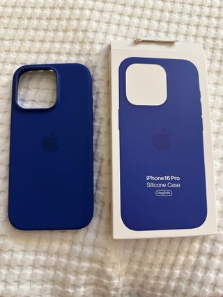 Cover iPhone 16 Pro MagSafe Blu