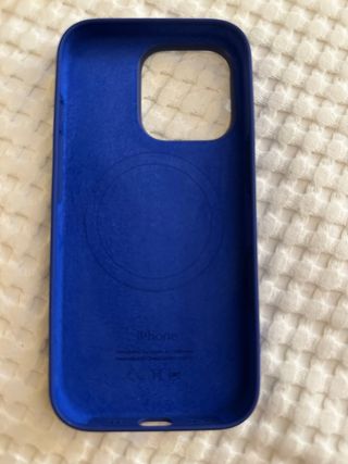 Cover iPhone 16 Pro MagSafe Blu