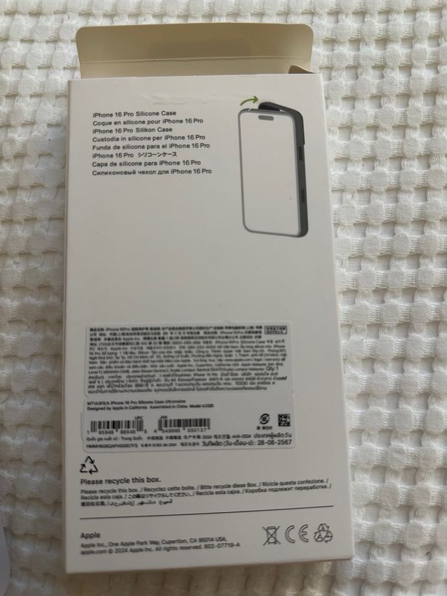 Cover iPhone 16 Pro MagSafe Blu