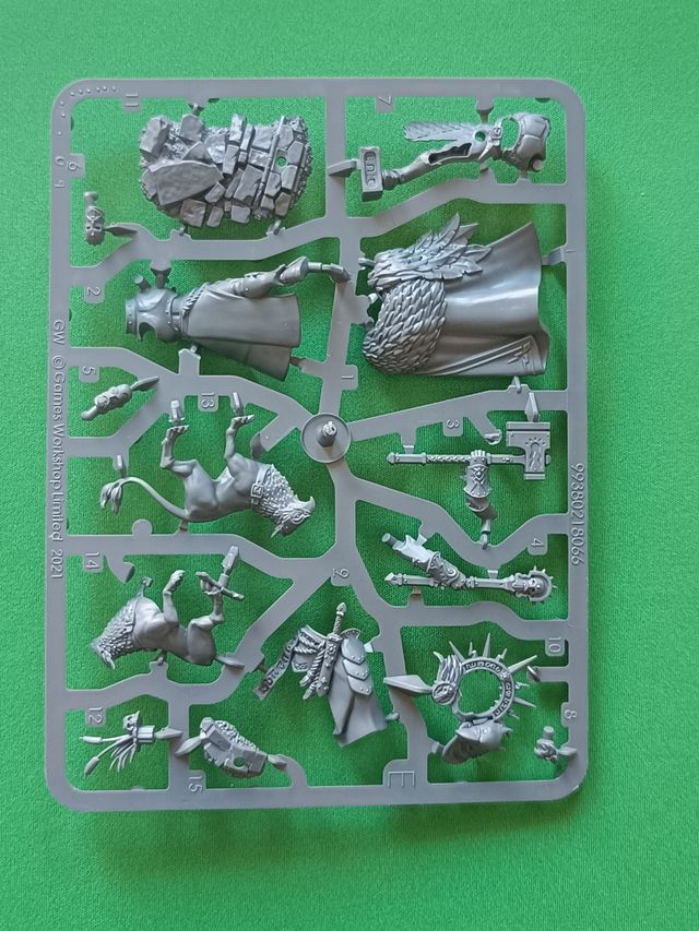 Lord Imperante con grifomastín -Stormcast eternals