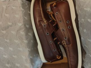 Scarpe da barca Polo Ralph Lauren marroni