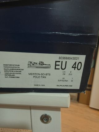 Scarpe da barca Polo Ralph Lauren marroni