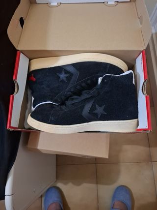 Converse Negro Talla 42