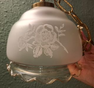 Lámparas de techo antiguas dorada y cristal