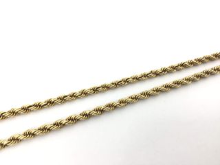 cadena oro 18k 20cm