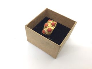 anillo oro 18k con piedra