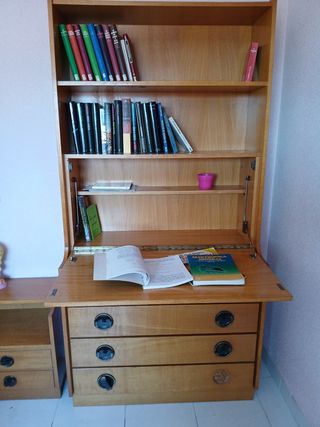 Mueble Secreter Vintage Madera