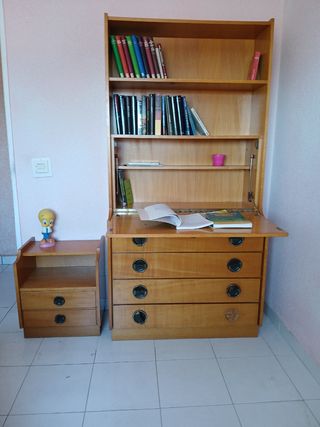 Mueble Secreter Vintage Madera