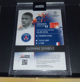 Dembele Topps PSG 9/10 Silverware