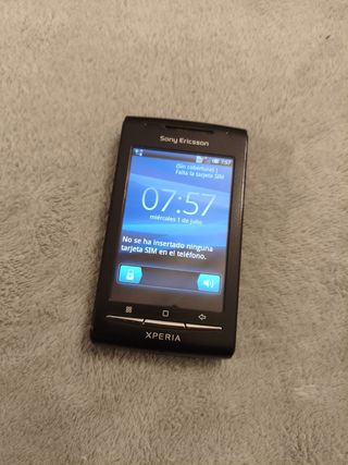 Sony Ericsson Xperia E15i nero. Movistar