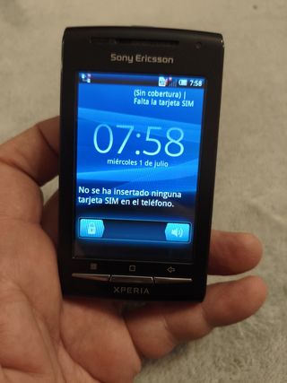 Sony Ericsson Xperia E15i nero. Movistar