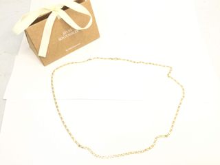 cadena oro 18k 28.5cm