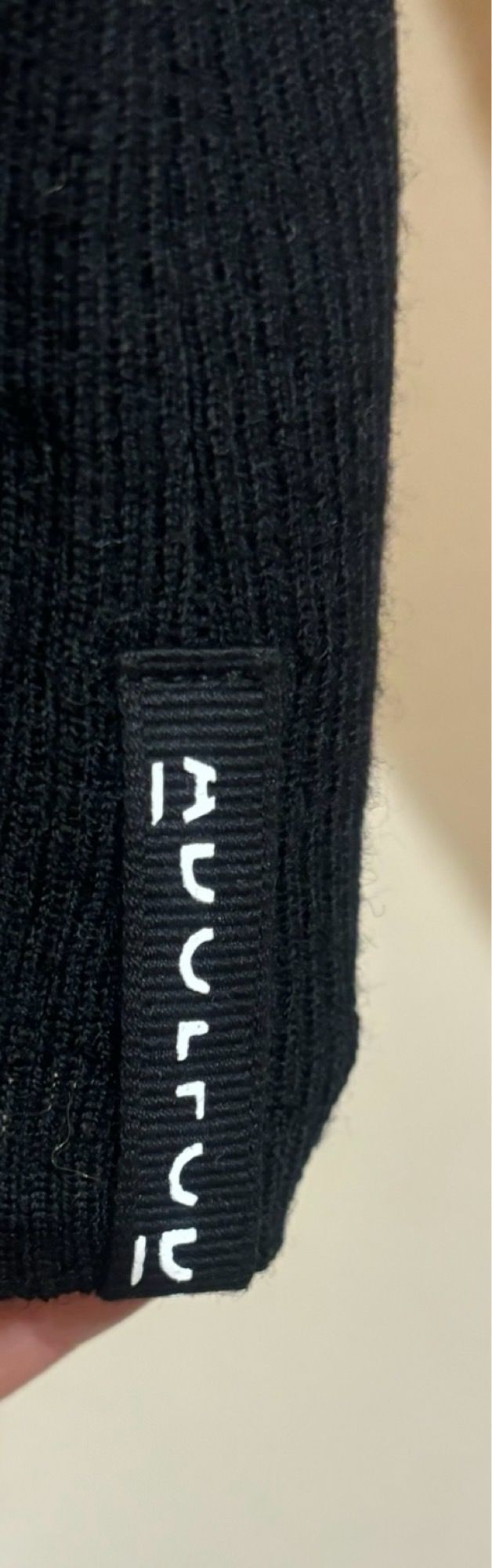 Jersey Adolfo Domínguez Negro Talla L