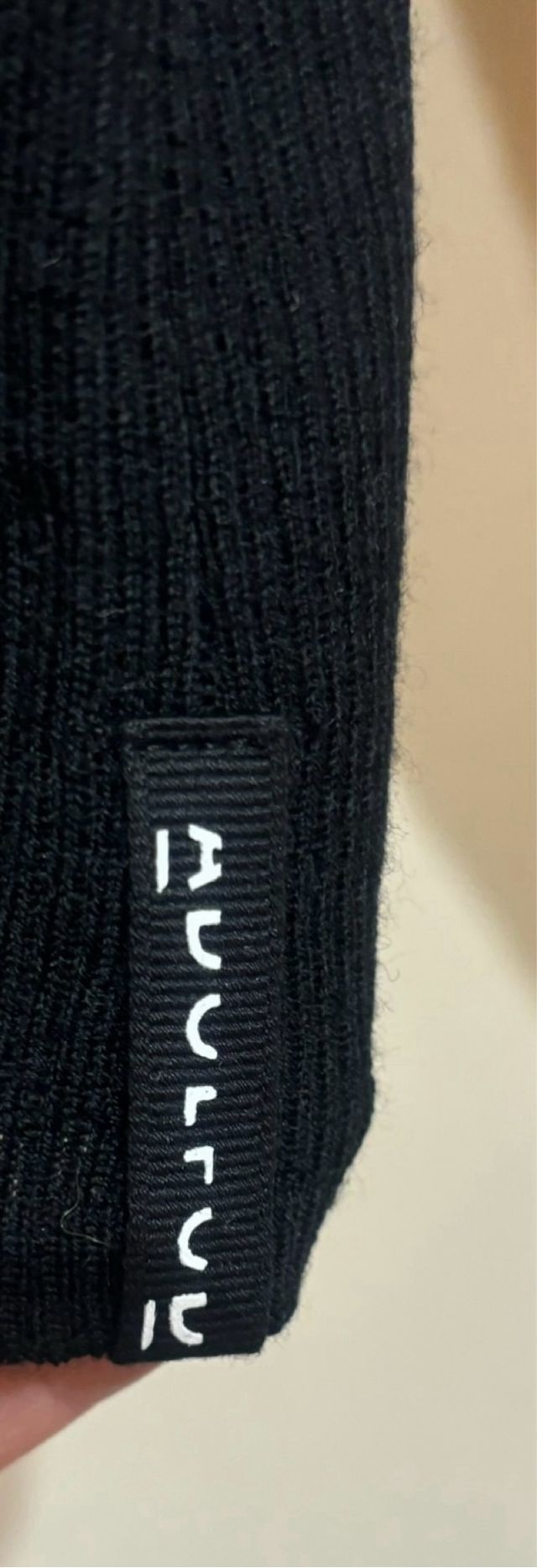 Jersey Adolfo Domínguez Negro Talla L