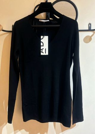 Jersey Adolfo Domínguez Negro Talla L