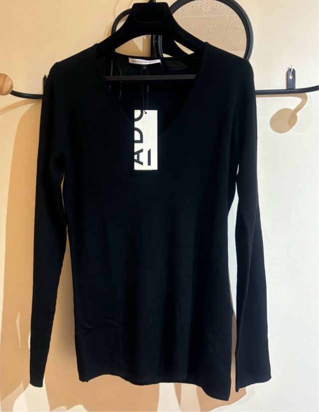 Jersey Adolfo Domínguez Negro Talla L