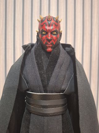 Figura custom tipo Hot Toys Star Wars Darth Maul