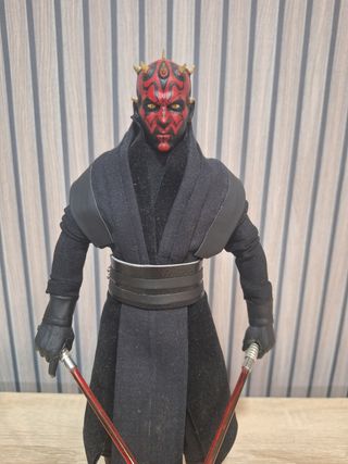 Figura custom tipo Hot Toys Star Wars Darth Maul
