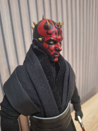 Figura custom tipo Hot Toys Star Wars Darth Maul