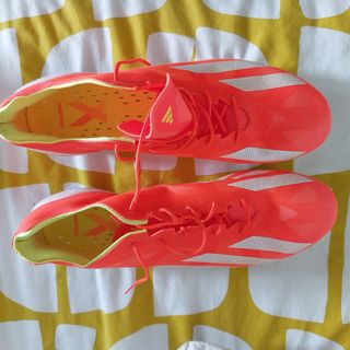 Zapatillas Adidas Fútbol Naranja/Blanco