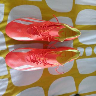 Zapatillas Adidas Fútbol Naranja/Blanco