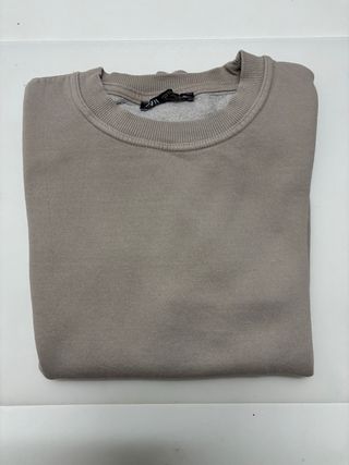 Sweatshirt Zara bege