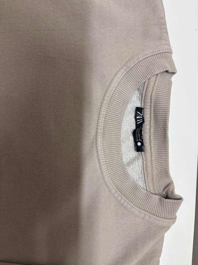 Sweatshirt Zara bege