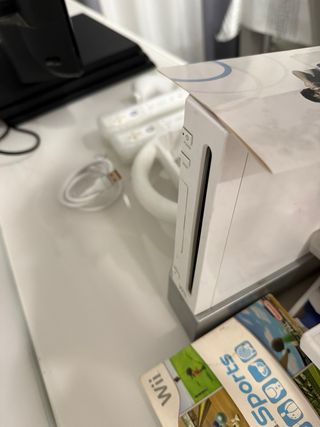 Consola Nintendo Wii Blanca + Juegos y Accesorios