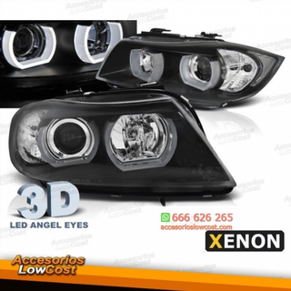 FAROS OJOS DE ANGEL XENON 3D U-TYPE PARA BMW E90