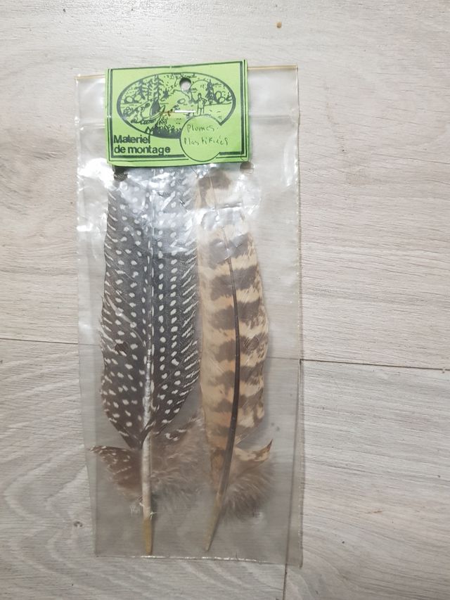 Plumas de montaje para pesca