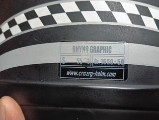 Casco de moto CABERG